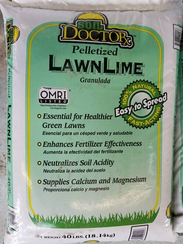Pelletized Lime 40 lb.