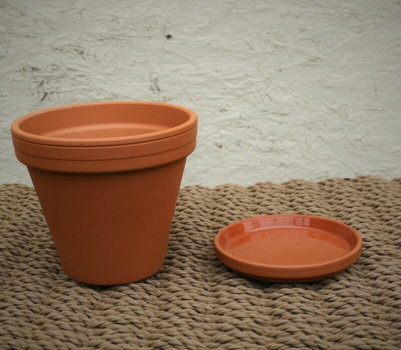 German Standard Terra Cotta Pot 7"