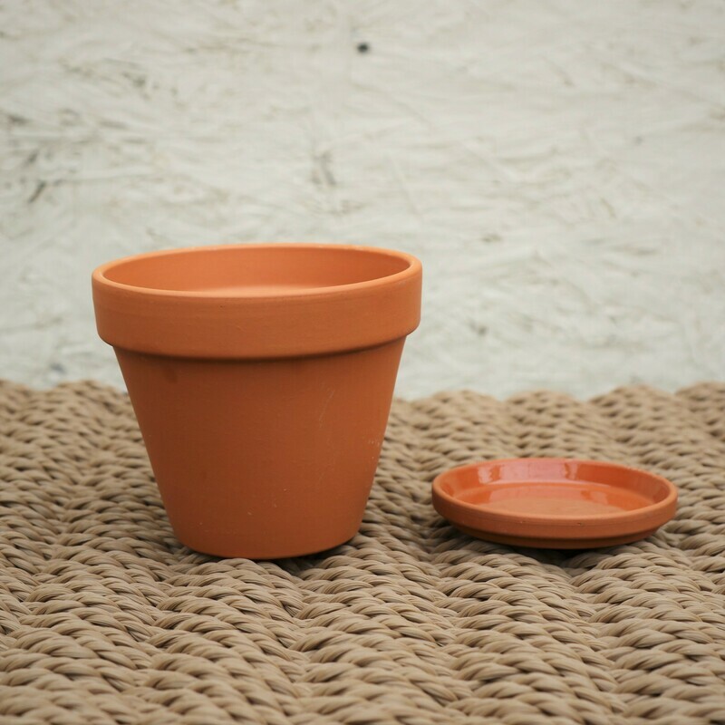 German Standard Terra Cotta Pot 4"