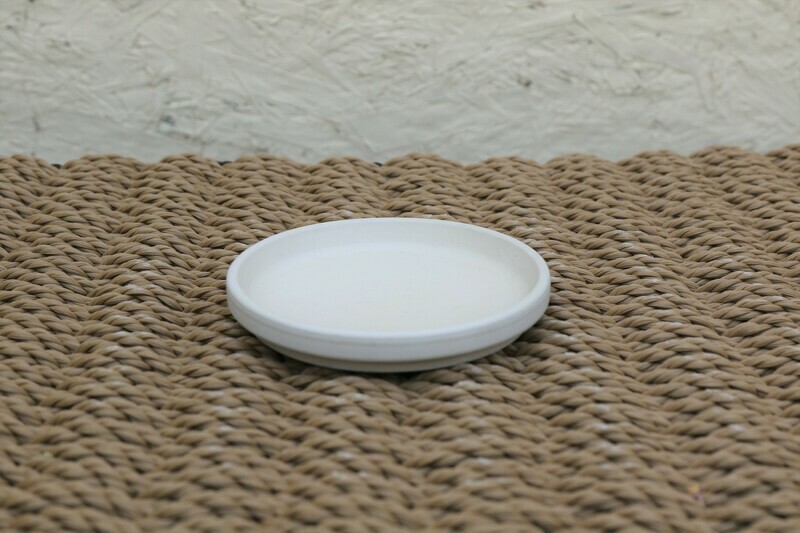 Granite Clay Saucer 5"