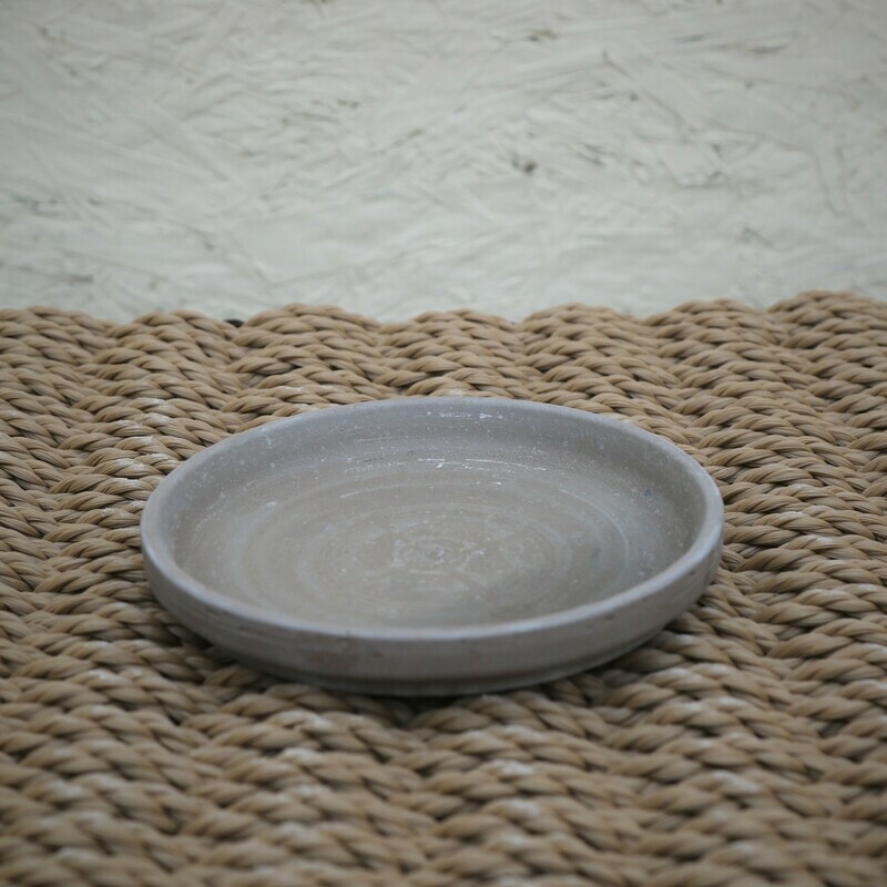 Basalt Clay Saucer 4.25"