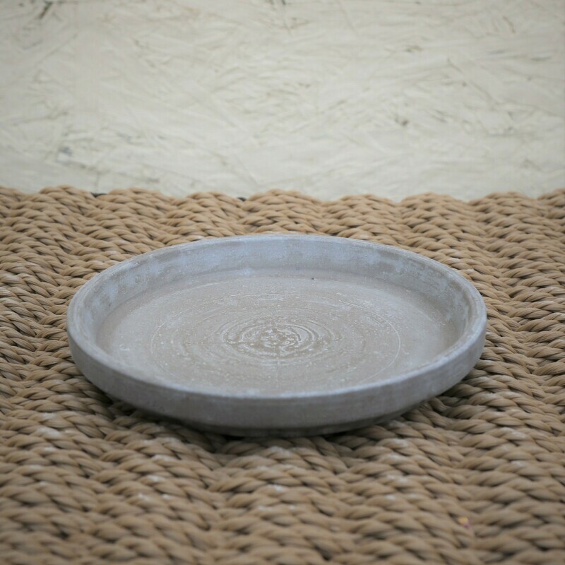 Basalt Clay Saucer 5.5"