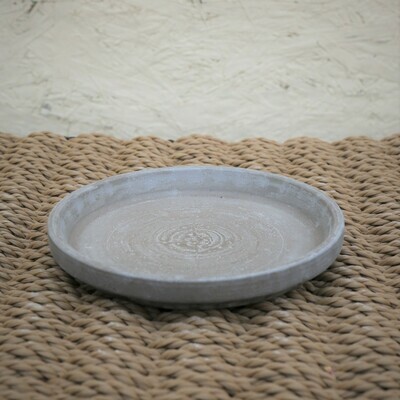 Basalt Clay Saucer 5.5"