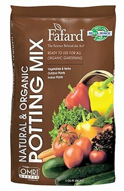 Fafard Natural & Organic Potting Mix 1 cf