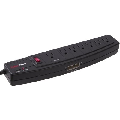 Cyberpower 7-Outlet Surge Protector