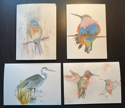 Bird card set
