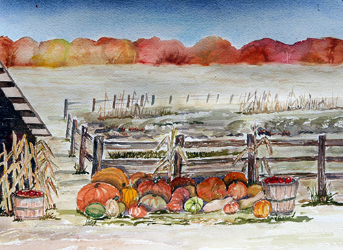 Fall at the Sod House