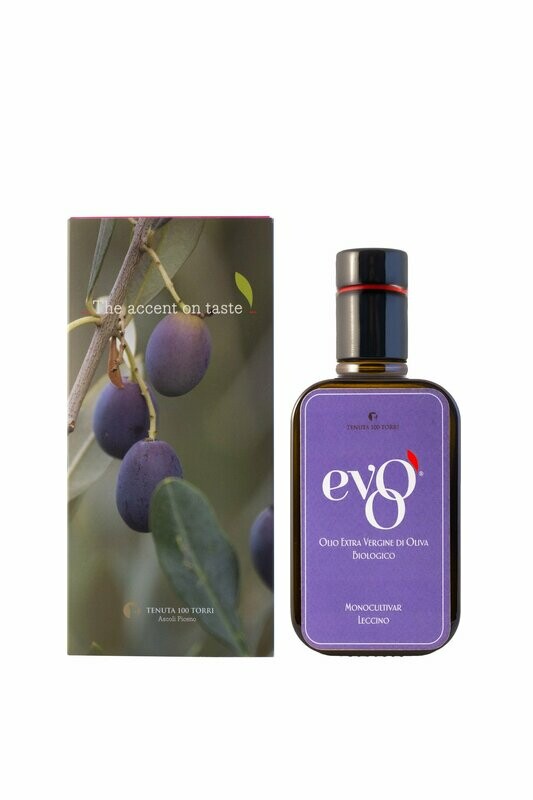 EVOO EASYBOX Monovarietale Leccino Organic bott. 250ml