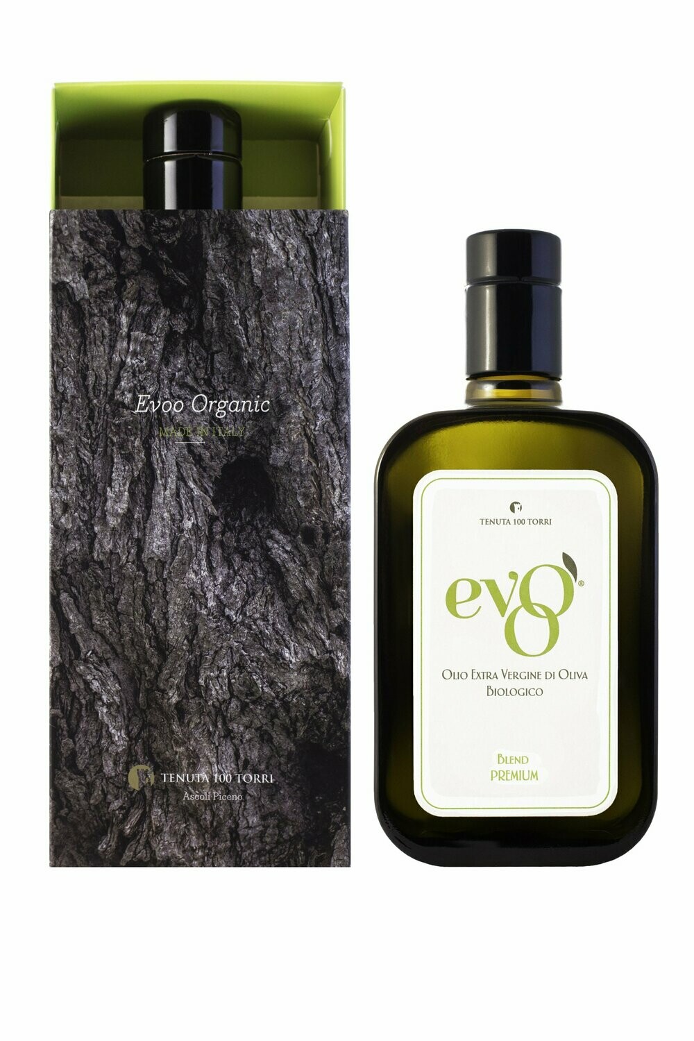 EVOOBIO Blend Premium Marche - Bottiglia con scatola 500ml EVOOBIO Blend Premium Marche - Bottiglia con scatola 500ml