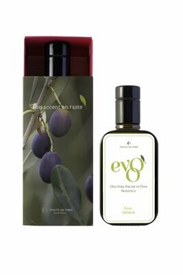 EVOO BIO - Blend Premium Marche - Bottiglia con scatola 250ml EVOO BIO - Blend Premium Marche - Bottiglia con scatola 250ml