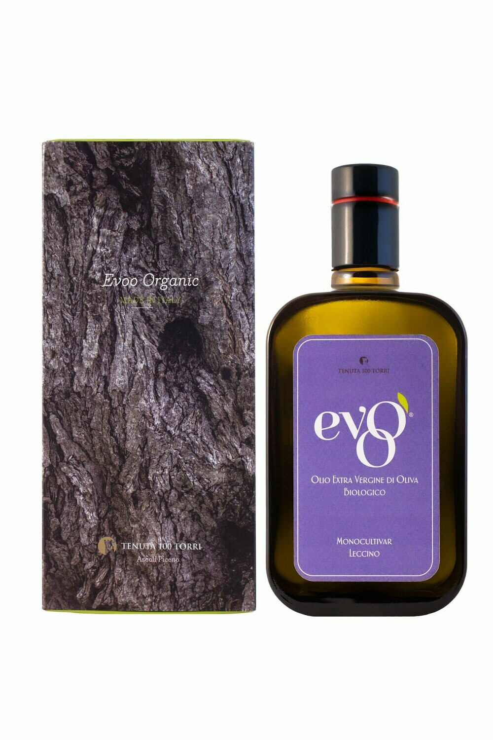 EVOO BIO Monovarietale Leccino Marche - Bottiglia con scatola 500ml EVOO BIO Monovarietale Leccino Marche - Bottiglia con scatola 500ml