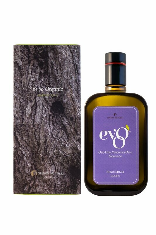 EVOO BIO Monovarietale Leccino Marche - Bottiglia con scatola 500ml EVOO BIO Monovarietale Leccino Marche - Bottiglia con scatola 500ml