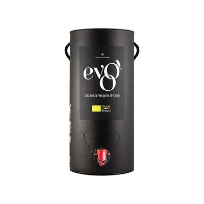 1 B-TUBE 3l OF ITALIAN EXTRAVIRGIN OLIVE OIL - Blend Premium Organic Marche