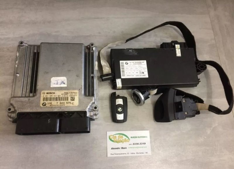 KIT MODULO DE INJEÇÃO BMW X1