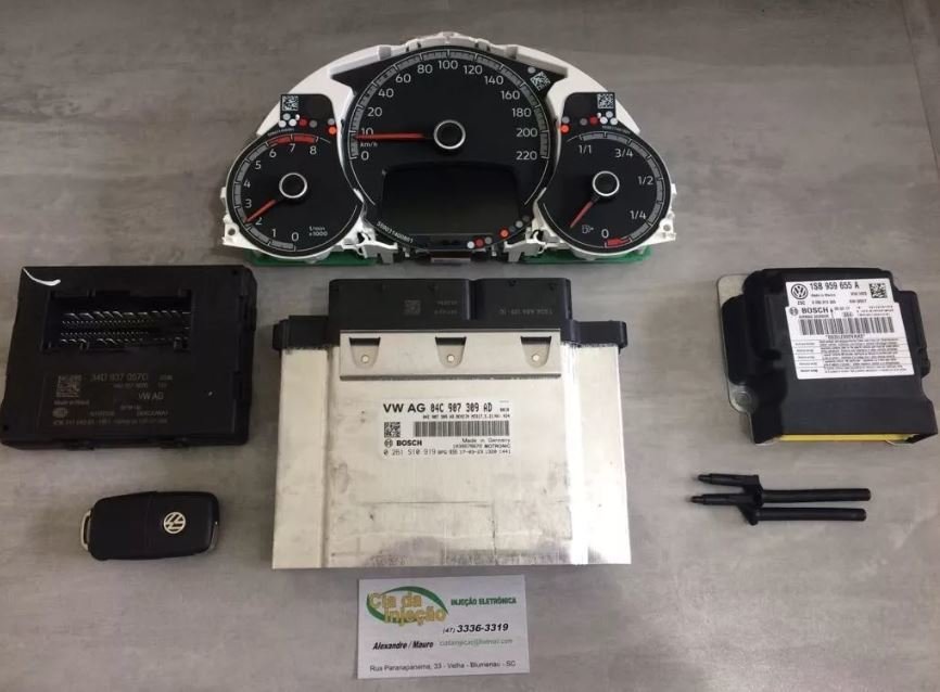 KIT MODULO DE INJEÇÃO VOLKWAGEN UP