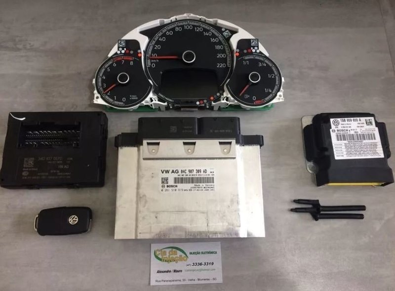 KIT MODULO DE INJEÇÃO VOLKWAGEN UP