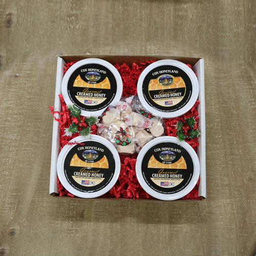 Mini Creamed Honey Quad Gift Box