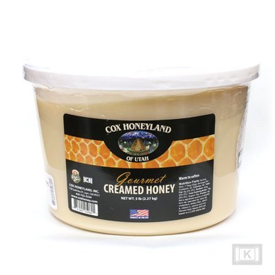 5 lb Natural Creamed Honey Tub