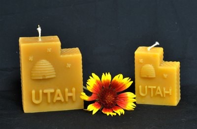 Utah Beeswax Candles