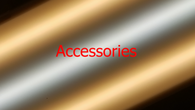 PDR Accessories