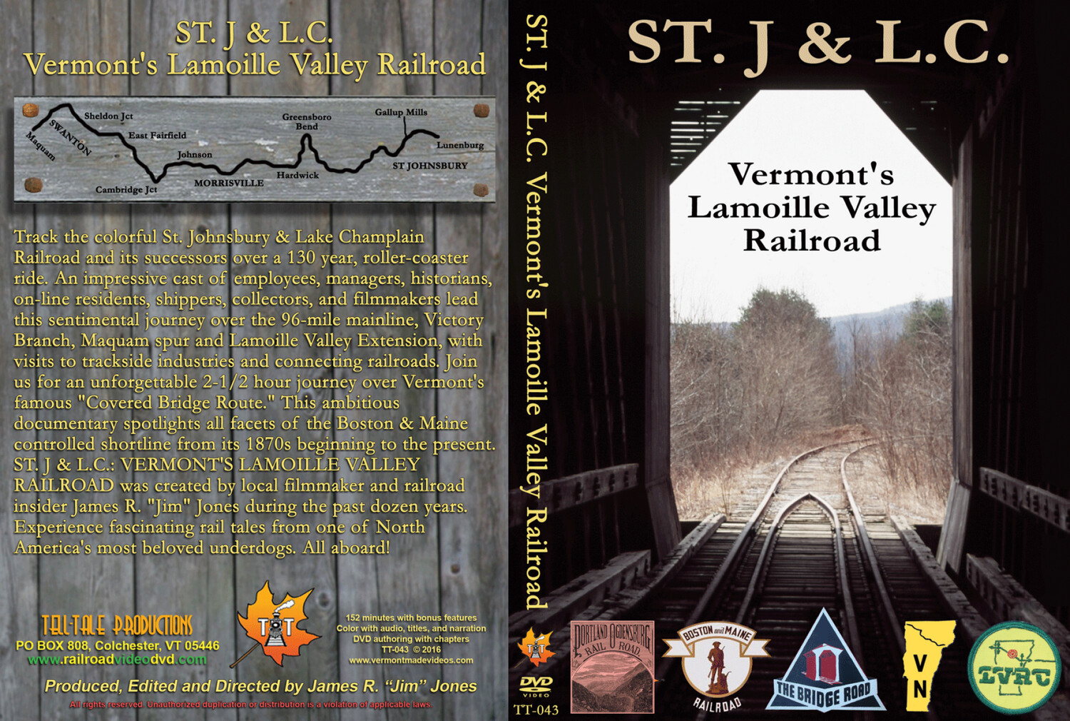 St. J & L.C.: Vermont's Lamoille Valley Railroad