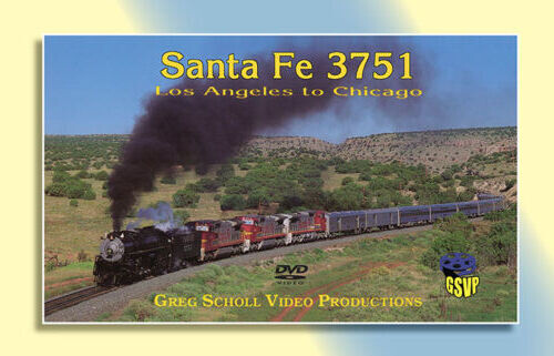 Santa Fe 3751 Los Angeles to Chicago