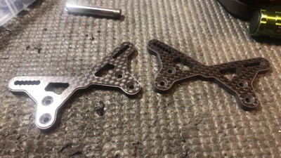 TLR 22 5.0 +2 Front Shock Tower