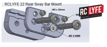 The Stabilizer for 22 Series Rear Sway Bar Mount
