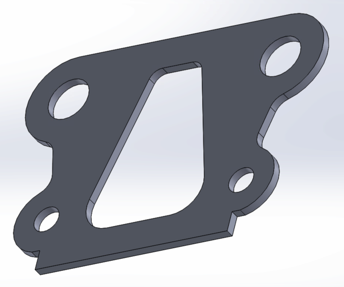 TLR 22 1mm SLRC Carbon Fiber Bulkhead Shim