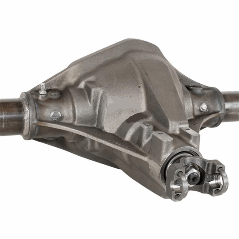 Strange S60 Rear End With Leaf Spring Mounts 35 Spline Pro Race Axles and Spool