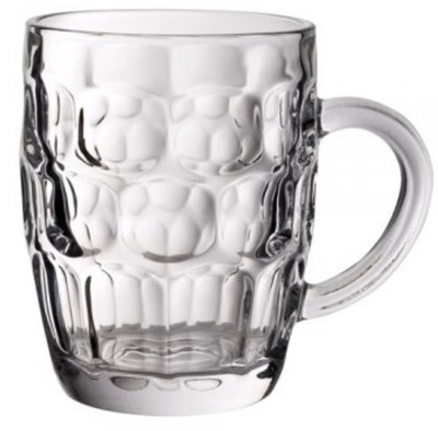 Dimple Glass Tankard 1 pint (570ml)