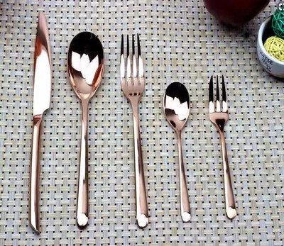 Copper Cake Fork