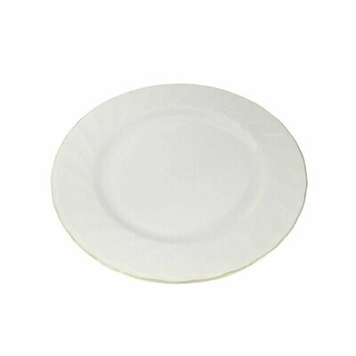 Vintage Gold Band Fine China Dinner Plate 9" (23cm)