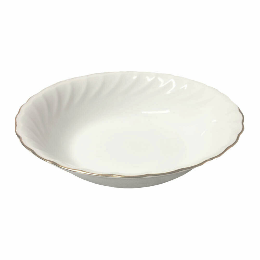 Vintage Gold Band Fine China Bowl 9" (23cm)