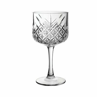 Crystal Cut Clear Gin Cocktail Glass