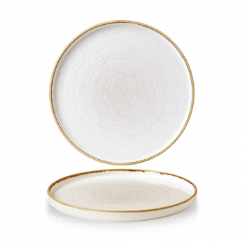 Stonecast Barley White Walled Plate 11"