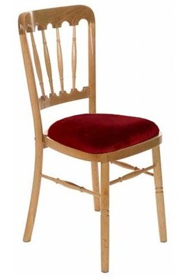 Natural Wood Cheltenham Banquet Chair