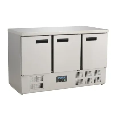 Three Door Counter Fridge