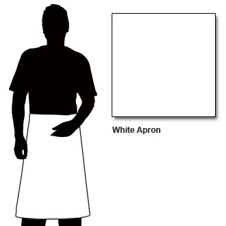 Waitress Apron - White