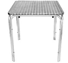 Aluminium Bistro Table 4 Legs