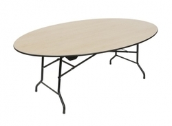 Oval Top Table - 10' x 4'