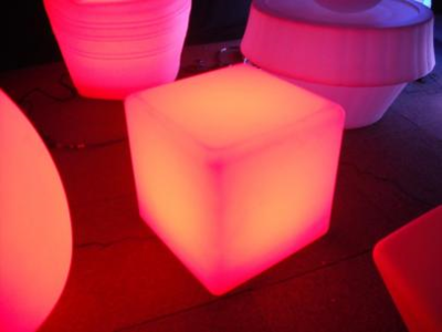 LED light changing cube