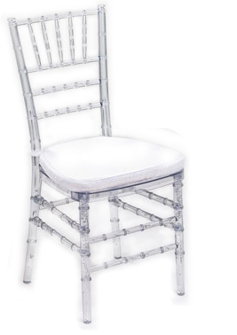 Clear/Ice Resin Chiavari Chair