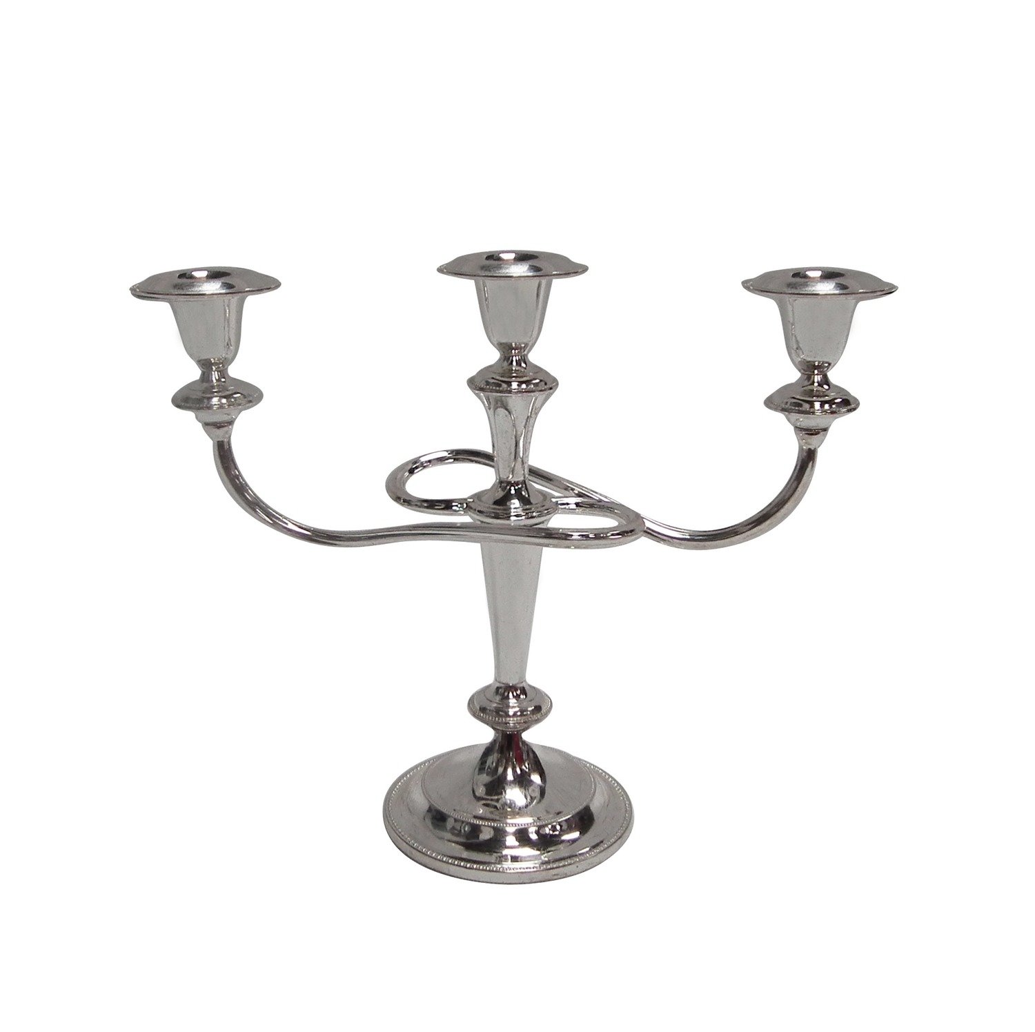 Candelabra - Silver Plated - (3)