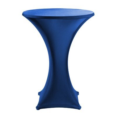 Stretch Poseur Table Cover Blue