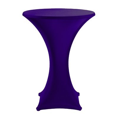 Stretch Poseur Table Cover Purple