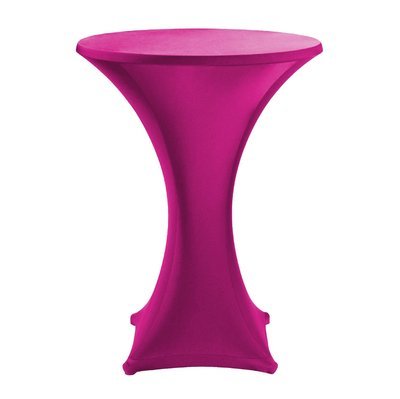 Stretch Poseur Table Cover Pink
