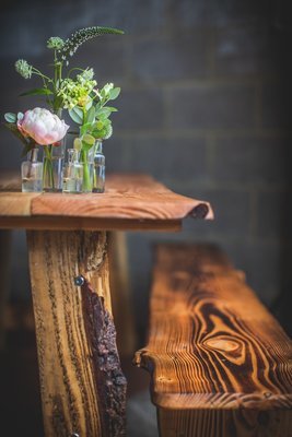 Rustic 6ft Trestle Table