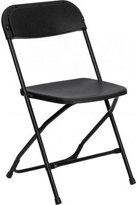 Samsonite Folding Chair Black Plastic