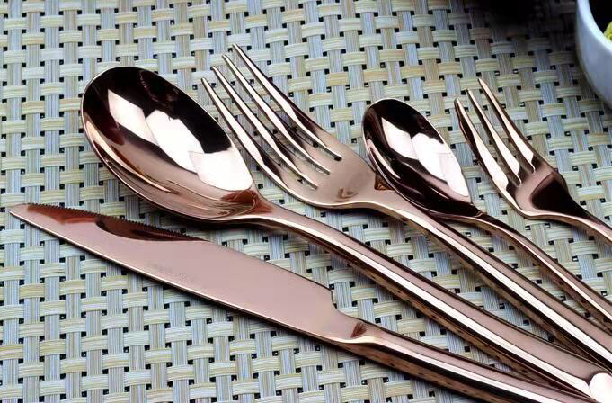 Copper Dessert/Starter Knife